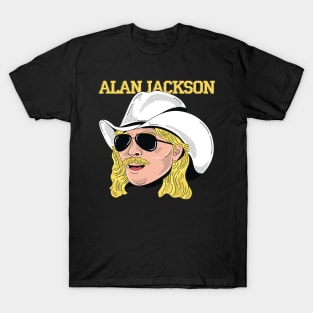 alan jackson art visual T-Shirt